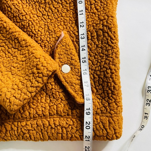 J. Crew Vintage Fleece Snap Collar Sherpa Pullover - Picture 7 of 9